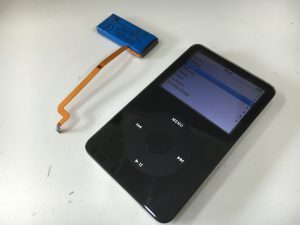バッテリー交換修理後のiPod Classic 第５世代(30GB)