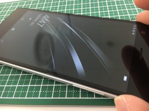 電源ボタン修理後のSONY VAIO Phone Biz