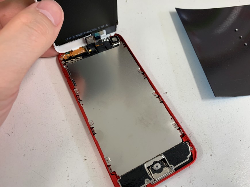 画面を開いたiPod Touch第7世代