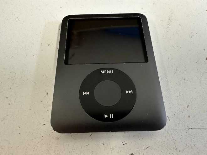 iPod nano 第3世代の正面の写真
