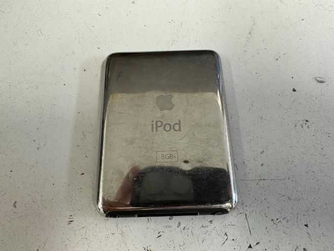 iPod nano 第3世代の背面の写真