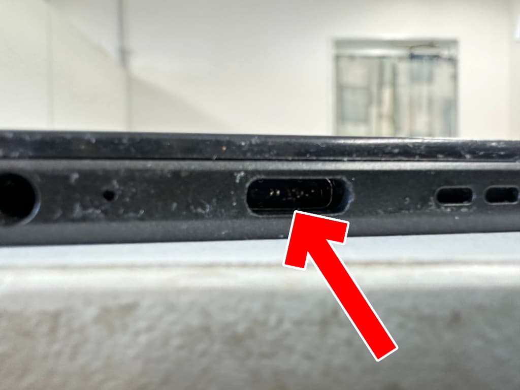 タイプC USB充電端子が破損しているDOOGEE Note56