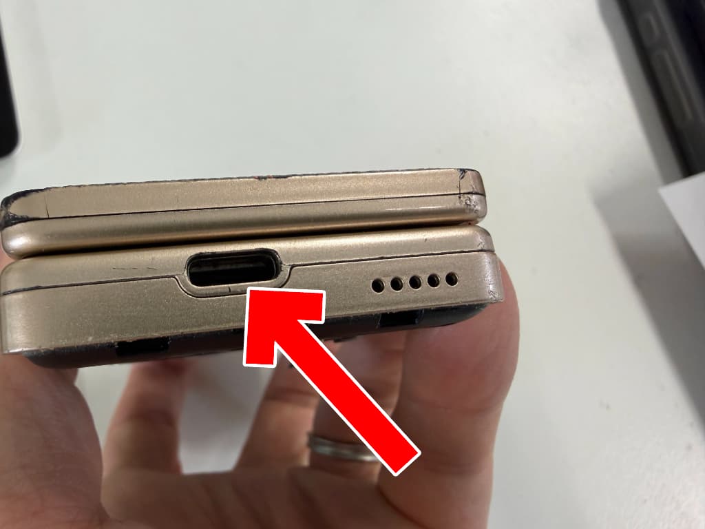タイプC USB充電端子が無くなっているMode1 RETROII